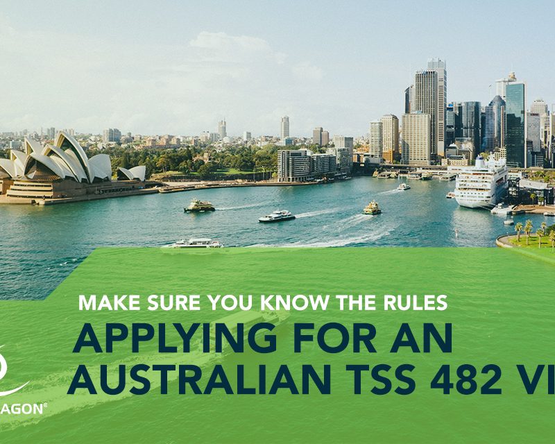 view of Sydney Harbour for Pendragon's rule book on applying for an australian TSS 482 Visa